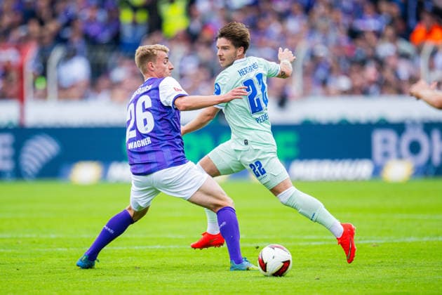 Football, 2nd Bundesliga, VfL Osnabrück v Hertha BSC
