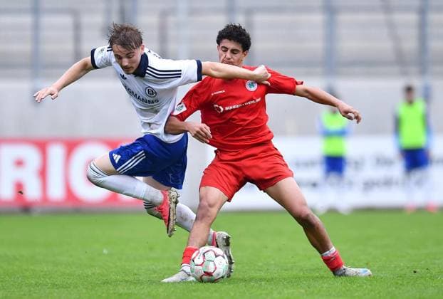 Football, DFB Youth League, Rot-Weiß Oberhausen v FC Schalke 04