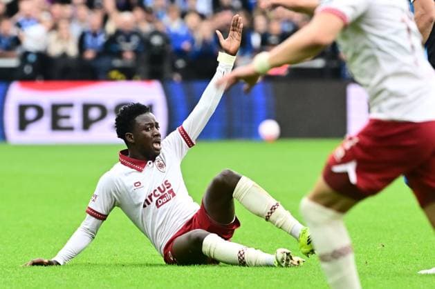 Club Brugge v Royal Antwerp FC - Jupiler Pro League BRUGGE, BELGIUM - SEPTEMBER 13 : Fofana Modibo midfielder of Royal Antwerp FC pictured during the Jupiler Pro League match between Club Brugge and Royal Antwerp FC on September 13, 2026 in Brugge, Belgium, 13 09 2026 Brugge Belgium  Copyright: xPeterxDexVoechtx