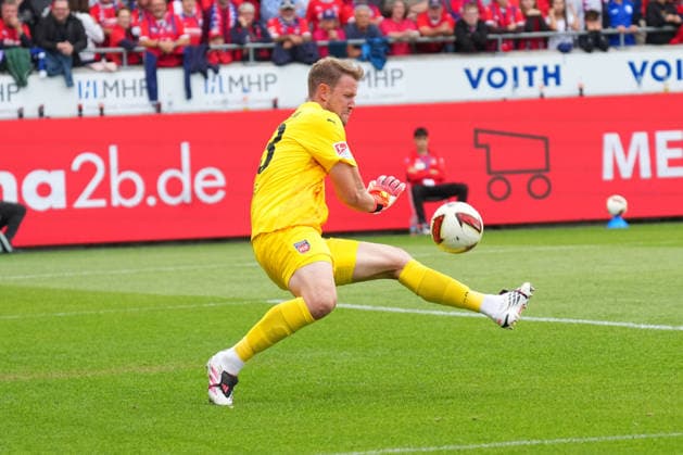 2. Bundesliga, Matchday 5, 2026–27 Season, FC Heidenheim vs. Holstein Kiel, Thomas Daehne, FC Heidenheim, FC Heidenheim vs. Holstein Kiel, 2. Bundesliga, Matchday 5, 2026–27 Season, FC Heidenheim vs. Holstein Kiel, Germany, Heidenheim, Voith Arena, September 13, 2026 SP_GHR