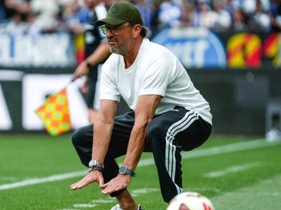 September 13, 2026, xwppx, Soccer 2. Bundesliga, Karlsruher SC vs. Energie Cottbus, Claus Dieter Wollitz, Coach of Energie Cottbus. DFL and DFB regulations prohibit any use of photographs as image sequences and or quasi-video. Karlsruhe