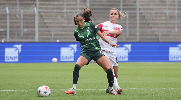 Football, Women's, Bundesliga 1, VfB Stuttgart v VfL Wolfsburg