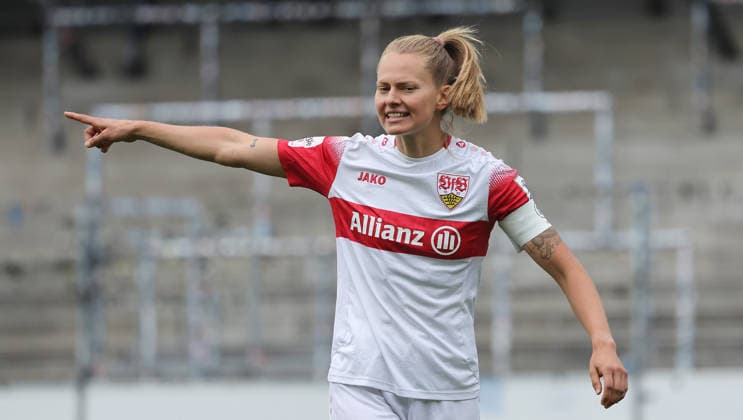 Stuttgart, Google Pixel Women s Bundesliga: VfB Stuttgart vs. VfL Wolfsburg, Maximiliane Rall (VfB)