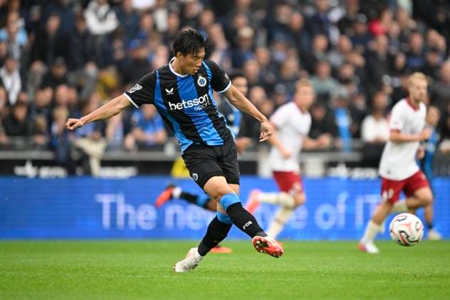 Club Brugge v Royal Antwerp FC - Jupiler Pro League BRUGGE, BELGIUM - SEPTEMBER 13 : Lee Han-beom defender of Club Brugge in action during the Jupiler Pro League match between Club Brugge and Royal Antwerp FC on September 13, 2026 in Brugge, Belgium, 13 09 2026 Brugge Belgium  Copyright: xNicoxVereeckenx