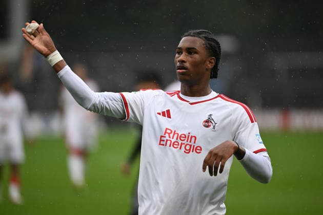 September 13, 2026, xophax, Soccer Regionalliga West 26 27 1 FC Köln U23 vs. SV Bergisch Gladbach Reigan Heskey 1 FC Köln DFL DFB REGULATIONS PROHIBIT ANY USE OF PHOTOGRAPHS as IMAGE SEQUENCES and or QUASI-VIDEO Cologne