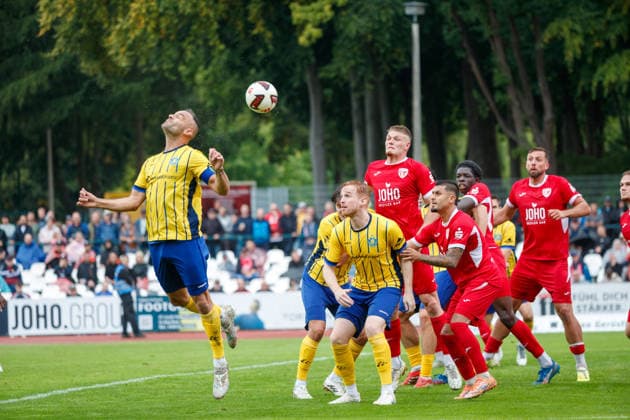 Left: Djamal Ziane (Lok GER), Greifswalder FC vs. 1 FC Lok Leipzig, Soccer, Men, Northeast Regional League, Matchday 8, 2026–2027 Season, September 13, 2026, Greifswald Volksstadion, Mecklenburg-Western Pomerania, Germany