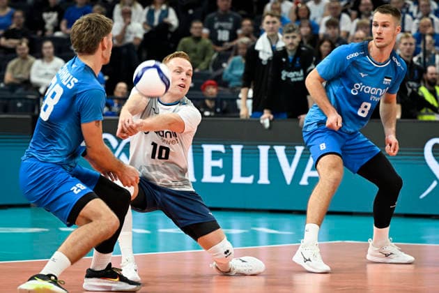 Volleyball, European Championships, Estonia v Denmark