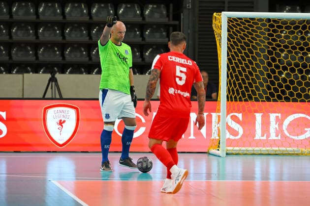FUTSAL : Cannes Legends - 12 09 2026 Jan Mucha during the second edition of Cannes Legends, on September 12, 2026 at the Palais des Victoires in Cannes (Alpes-Maritimes). CannesFrance  Copyright: xWilliamxCannarellax