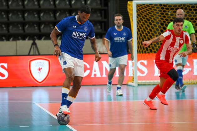 FUTSAL : Cannes Legends - 12 09 2026 Joleon Lescott during the second edition of Cannes Legends, on September 12, 2026 at the Palais des Victoires in Cannes (Alpes-Maritimes). CannesFrance  Copyright: xWilliamxCannarellax