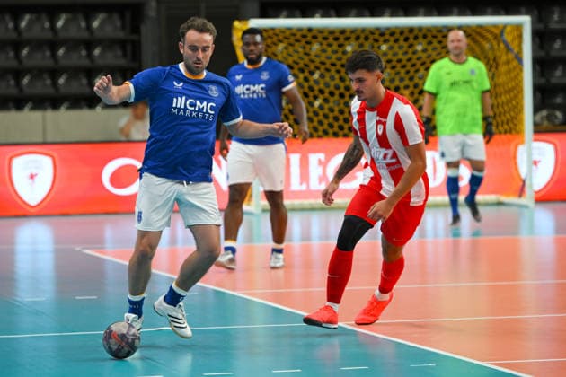 FUTSAL : Cannes Legends - 12 09 2026 Jose Baxter during the second edition of Cannes Legends, on September 12, 2026 at the Palais des Victoires in Cannes (Alpes-Maritimes). CannesFrance  Copyright: xWilliamxCannarellax