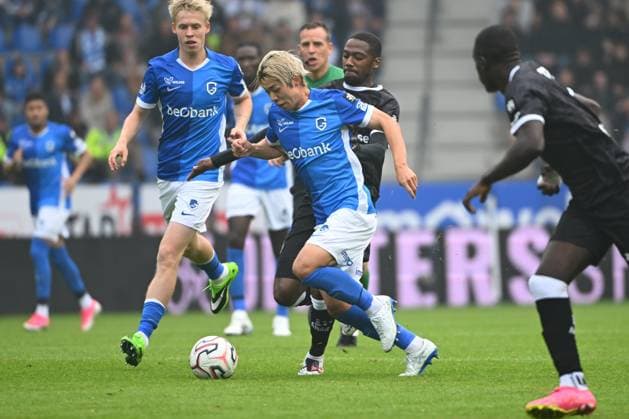 KRC Genk v KAA Gent - Jupiler Pro League GENK, BELGIUM - SEPTEMBER 13 : Yokoyama Ayumu forward of KRC Genk during the Jupiler Pro League match between KRC Genk and KAA Gent on September 13, 2026 in Genk, Belgium, 13 09 2026 Genk Belgium  Copyright: xVincentxKalutx