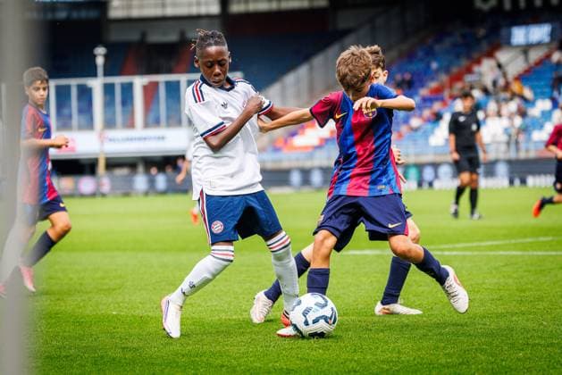 TILBURG , 13-09-2026 , Koning Willem II Stadion , VLT Finale Bayern Munchen - FC Barcelona, Barca , Virgil Legacy Trophy VLT Finale Bayern Munchen - Barcelona  x206993113x Copyright: