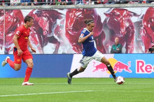 1 German Bundesliga RB Leipzig Hamburger SV September 13, 2026 Yussuf Poulsen 15, Hamburger SV LEIPZIG, GERMANY SEPTEMBER 13 Bundesliga match between RB Leipzig and Hamburger SV at the Red Bull Arena on Matchday 3 of the 1. Bundesliga on September 13, 2026 in Leipzig, Germany. DFL regulations prohibit any use of photographs as image sequences and or quasi-video. Copyright: xBEAUTIFULxSPORTS JanxKaeferx