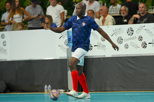 FUTSAL : Cannes Legends - 12 09 2026 Rod Fanni during the second edition of Cannes Legends, on September 12, 2026 at the Palais des Victoires in Cannes (Alpes-Maritimes). CannesFrance  Copyright: xWilliamxCannarellax