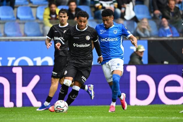 Football, Belgium, KRC Genk v KAA Gent