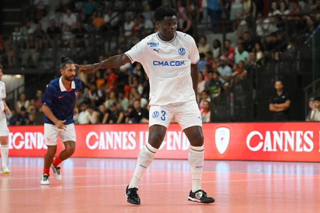 FUTSAL : Cannes Legends - 12 09 2026 Taye Taiwo during the second edition of Cannes Legends, on September 12, 2026 at the Palais des Victoires in Cannes (Alpes-Maritimes). CannesFrance  Copyright: xWilliamxCannarellax