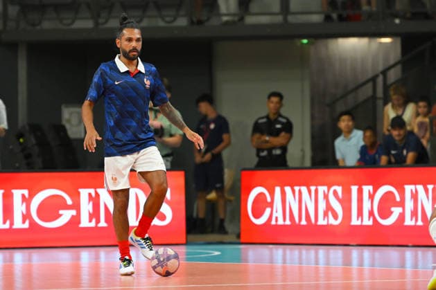 FUTSAL : Cannes Legends - 12 09 2026 Benoit TrÃ moulinas during the second edition of Cannes Legends, on September 12, 2026 at the Palais des Victoires in Cannes (Alpes-Maritimes). CannesFrance  Copyright: xWilliamxCannarellax