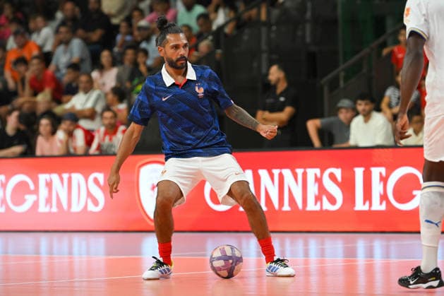 FUTSAL : Cannes Legends - 12 09 2026 Robert Pires during the second edition of Cannes Legends, on September 12, 2026 at the Palais des Victoires in Cannes (Alpes-Maritimes). CannesFrance  Copyright: xWilliamxCannarellax