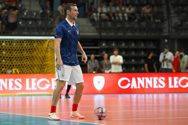 FUTSAL : Cannes Legends - 12 09 2026 SÃ bastien Squillaci during the second edition of Cannes Legends, on September 12, 2026 at the Palais des Victoires in Cannes (Alpes-Maritimes). CannesFrance  Copyright: xWilliamxCannarellax