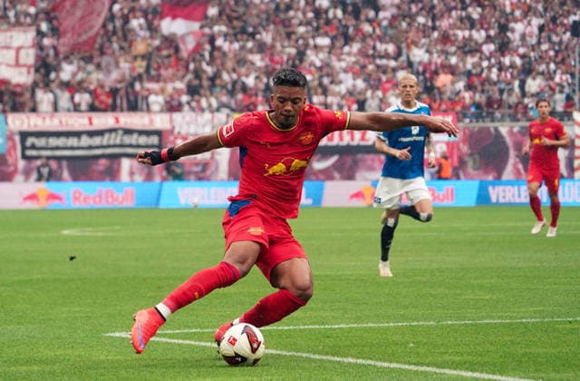 German Soccer Bundesliga 2026–2027, Matchday 3: RB Leipzig vs. Hamburger SV at Red Bull Arena, Leipzig. Benjamin Henrichs (RB Leipzig), 39 Copyright: xAymanxAlahmedx