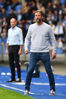 KRC Genk v KAA Gent - Jupiler Pro League GENK, BELGIUM - SEPTEMBER 13 : De Mil Rik head coach of KAA Gent during the Jupiler Pro League match between KRC Genk and KAA Gent on September 13, 2026 in Genk, Belgium, 13 09 2026 Genk Belgium  Copyright: xVincentxKalutx