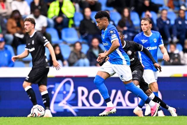 KRC Genk v KAA Gent - Jupiler Pro League GENK, BELGIUM - SEPTEMBER 13 : Amaro Kevin defender of KRC Genk during the Jupiler Pro League match between KRC Genk and KAA Gent on September 13, 2026 in Genk, Belgium, 13 09 2026 Genk Belgium  Copyright: xTomasxSiskx