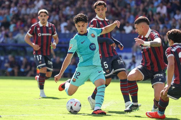 Football, Spain, UD Levante v FC Barcelona