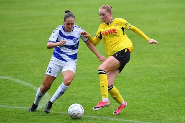 Football, Women's Football, RL West, MSV Duisburg v Borussia Dortmund