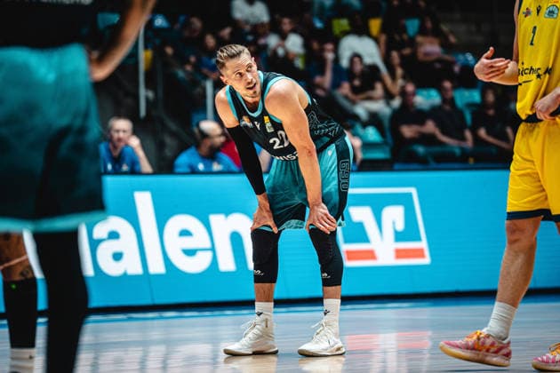 September 13, 2026, xhfmx, Basketball Netto BBL Cup, Skyliners Frankfurt vs. Science City Jena, Thomas Klepeisz (Skyliners Frankfurt), 22 Frankfurt