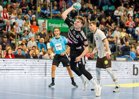 September 13, 2026 Handball 1st Bundesliga OPEL HBL 2026–2027 Season, Matchday 4: HC Erlangen (Nuremberg Metropolitan Region) vs. HCE Bergischer HC Women s Team xdaxmax Yannik Bialowas 7, HC Erlangen HCE