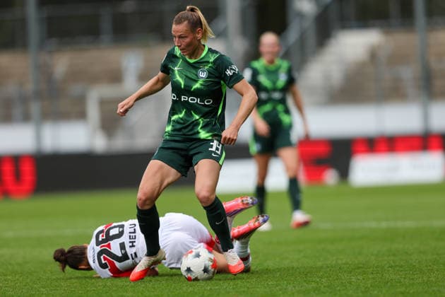 Sarai Linder, VFL Wolfsburg, 39; VfB Stuttgart vs. VfL Wolfsburg, Soccer, Women s Bundesliga, Matchday 4, 2026–2027 Season, September 13, 2026 VfB Stuttgart vs. VfL Wolfsburg, Soccer, Women s Bundesliga, Matchday 4, 2026–2027 Season, September 13, 2026 Copyright: xEibner-Pressefoto SoerenxHerwegx EP_SHG