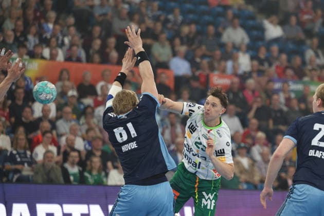 Handball Men s 2026–2027 Season Bundesliga Matchday 4 Handball Club Hamburg vs. FRISCH AUF Göppingen September 13, 2026 Martin Hovde 81, Handball Club Hamburg Ole Pregler 23, Frisch Auf Göppingen, Hamburg Alsterdorfer Sporthalle, Hamburg, Germany Copyright: xLobeca RalfxHomburgx