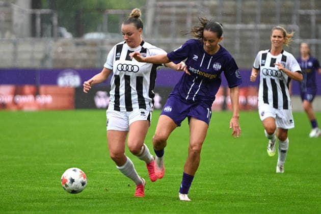 Helen Börner, Women s Bundesliga 2, SGS Essen vs. FC Ingolstadt, September 13, 2026, Helen Börner, SGS Essen, Women s Bundesliga 2, Matchday 6, SGS Essen vs. FC Ingolstadt on September 13, 2026, at the Stadion an der Hafenstraße in Essen. Final score: 1–1, in front of 1,031 spectators