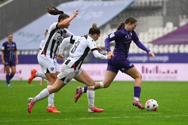 Laura Bröring, Women s Bundesliga 2, SGS Essen vs. FC Ingolstadt, September 13, 2026; Laura Bröring, SGS Essen, Women s Bundesliga 2, Matchday 6, SGS Essen vs. FC Ingolstadt on September 13, 2026, at the Stadion an der Hafenstraße in Essen; final score 1–1 in front of 1,031 spectators