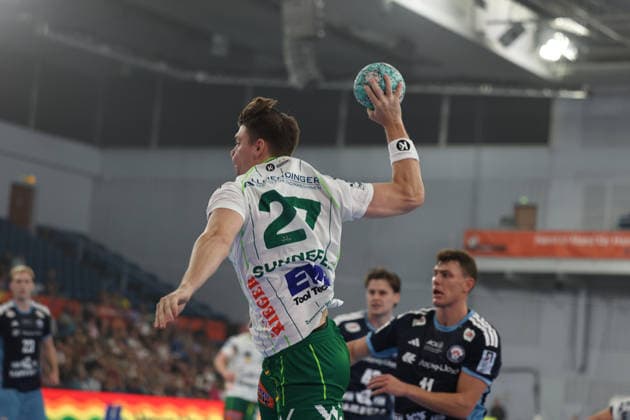 Handball I Men s I 2026–2027 Season I Bundesliga I Matchday 4 I Handball Club Hamburg vs. Frisch Auf Göppingen I September 13, 2026 Oskar Sunnefeldt 27, Frisch Auf Göppingen vs. Hamburg, Alsterdorfer Sporthalle, Hamburg, Germany Copyright: xLobeca RalfxHomburgx
