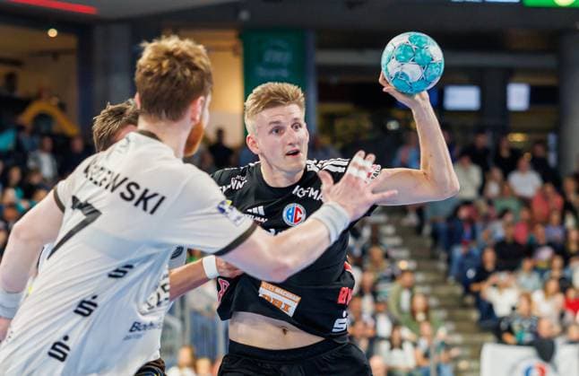 September 13, 2026 Handball 1st Bundesliga OPEL HBL 2026–2027 Season, Matchday 4: HC Erlangen (Nuremberg Metropolitan Region) vs. HCE Bergischer HC Women s Team xdaxmax Sander, Andreassen, Overjordet 8; HC Erlangen (HCE) on the attack