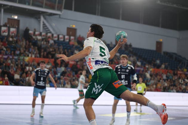 Handball I Men I 2026–2027 Season I Bundesliga I Matchday 4 I Handball Club Hamburg vs. Frisch Auf Göppingen I September 13, 2026 Rutger ten Velde 5, Frisch Auf Göppingen vs. Hamburg, Alsterdorfer Sporthalle, Hamburg, Germany Copyright: xLobeca RalfxHomburgx
