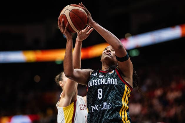 FIBA Women’s Basketball World Cup 2026: Spain vs. Germany, September 13, 2026; Nyara Sabally (Germany), 8 Basketball, FIBA Women’s Basketball World Cup 2026, Final Phase, 3rd-Place Game: Spain vs. Germany on September 13, 2026, at the Uber Arena, Berlin Copyright: xBEAUTIFULxSPORTS Tonhäuserx