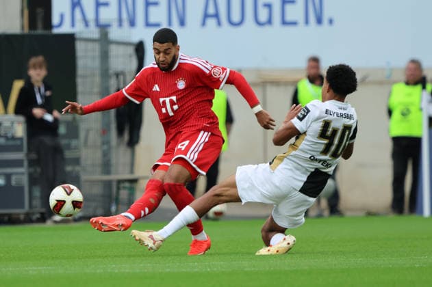 September 13, 2026, Soccer, Men s, 1. Bundesliga, 2026–2027 Season, SV 07 Elversberg vs. FC Bayern Munich, Francis Onyeka (SV 07 Elversberg), Ismael Saibari (FC Bayern Munich), Ursapharm Arena an der Kaiserlinde, Saarland, Germany, DEU Copyright: xFabianxKleerx