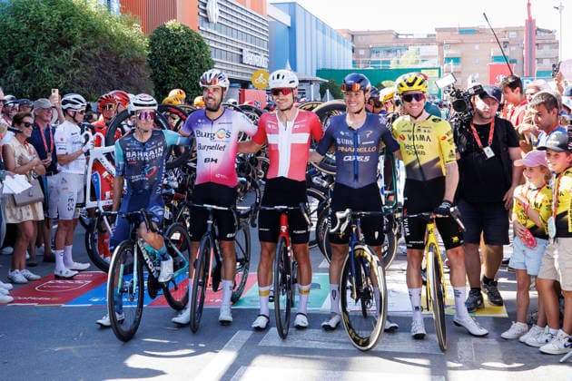 Start of the final stage of the 2026 Vuelta a Espana Image of the final stage of the 2026 Vuelta a Espana On September 13, 2026, in Granada, Andalusia, Spain September 13, 2026 Álex Cá Granada Granada Spain  Copyright: xÃlexxCamarax 7771515