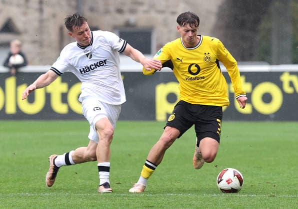 Sunday, September 13, 2026, 2026–27 season, Regionalliga West, Matchday 8 at Rote Erde Stadium in Dortmund, BVB Borussia Dortmund II vs. SV Rödinghausen, Finn Fuchs (BVB II)