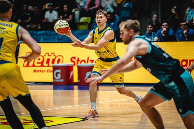September 13, 2026, xhfmx, Basketball Netto BBL Cup, Skyliners Frankfurt vs. Science City Jena, Raphael Falkenthal (Science City Jena), 2 Frankfurt