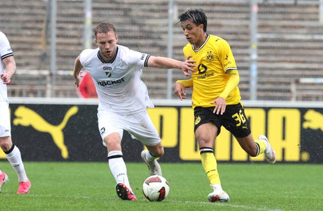 Sunday, September 13, 2026, 2026–27 Season, Regionalliga West, Matchday 8 at Rote Erde Stadium in Dortmund, BVB Borussia Dortmund II vs. SV Rödinghausen, Fadi Zarqelain (BVB II)