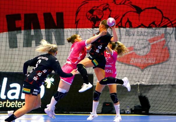 Handball, Women, HBF, BSV Sachsen Zwickau v TusSies Metzingen