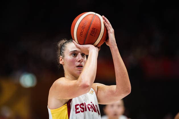 FIBA Women’s Basketball World Cup 2026: Spain vs. Germany, September 13, 2026; Raquel Carrera (Spain), 14 Basketball, FIBA Women’s Basketball World Cup 2026, Final Round, 3rd-Place Game: Spain vs. Germany on September 13, 2026, at the Uber Arena, Berlin Copyright: xBEAUTIFULxSPORTS Tonhäuserx