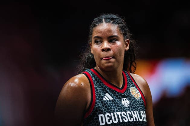 FIBA Women’s Basketball World Cup 2026: Spain vs. Germany, September 13, 2026; Nyara Sabally (Germany), 8 Basketball, FIBA Women’s Basketball World Cup 2026, Final Round, 3rd-Place Game: Spain vs. Germany on September 13, 2026, at the Uber Arena, Berlin Copyright: xBEAUTIFULxSPORTS Tonhäuserx