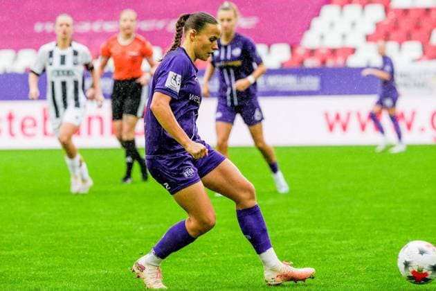 Women s Soccer in Essen ** FOR EDITORIAL PURPOSES ONLY ** EDITORIAL USE ONLY ** p Antonia Baaß of SGS Essen in the match against Ingolstadt The match between SGS Essen and FC Ingolstadt 04 ended in a 1–1 draw on September 13, 2026, at the Essen Stadium at Hafenstraße 97a. Michael Gohl, FUNKE Photo Services p Sports Germany North Rhine-Westphalia Essen Copyright MichaelxGohl Copyright: MichaelxGohl doc87l3xtnplpkw5ja4v04 ,EDITORIAL USE ONLY Copyright: MichaelxGohl