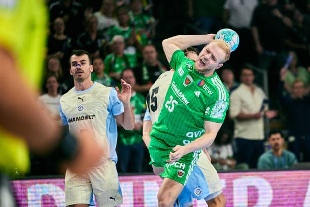 Matthes Langhoff, Fuechse Berlin, 25, GER, Fuechse Berlin vs. VfL Gummersbach, 1st Bundesliga, Opel HBL, 2026–27 season, Matchday 4, September 13, 2026 GER, Fuechse Berlin vs. VfL Gummersbach, 1st Bundesliga, Opel HBL, 2026–27 season, Matchday 4, September 13, 2026 Berlin Copyright: xClaudiusxRauch,xEibner-Pressefotox xClaudiusxRauchx EP_CRH