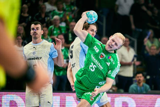 Matthes Langhoff, Fuechse Berlin, 25, GER, Fuechse Berlin vs. VfL Gummersbach, 1st Bundesliga, Opel HBL, 2026–27 season, Matchday 4, September 13, 2026, GER, Fuechse Berlin vs. VfL Gummersbach, 1st Bundesliga, Opel HBL, 2026–27 season, Matchday 4, September 13, 2026, Berlin Copyright: xClaudiusxRauch,xEibner-Pressefotox xClaudiusxRauchx EP_CRH