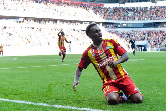FOOTBALL : Le Mans FC vs RC Lens - Ligue 1 - JournÃ e 4- 13 09 2026 Joie des joueurs du Mans FC aprÃ s le but de Lucas Calodat (Le Mans FC) Le MansFrance  Copyright: xBaptistexAutissierx